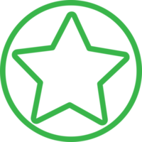 star favorite icon sign design png