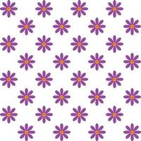 cute flower pattern for textile etc vector
