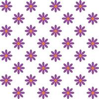 cute flower pattern for textile etc vector