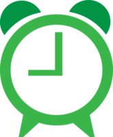 diseño de signo de icono de reloj de tiempo png