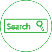 search icon find sign design png