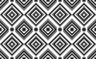 Ethnic geometric seamless pattern. native traditional Design for background,carpet,wallpaper,clothing,wrapping,batic,fabric,vector illustraion.embroidery style. vector