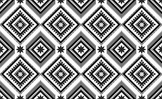 Ethnic geometric seamless pattern. native traditional Design for background,carpet,wallpaper,clothing,wrapping,batic,fabric,vector illustraion.embroidery style. vector