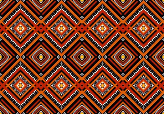 Ethnic geometric seamless pattern. native traditional Design for background,carpet,wallpaper,clothing,wrapping,batic,fabric,vector illustraion.embroidery style.