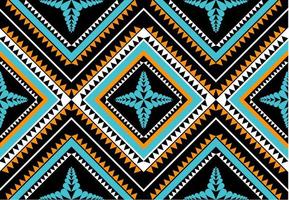 Aztec ethnic seamless pattern. Geometric native traditional. Design for background,carpet,wallpaper,clothing,wrapping,batic,fabric,vector illustraion.embroidery style. vector