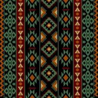Aztec ethnic seamless pattern. Geometric native traditional. Design for background,carpet,wallpaper,clothing,wrapping,batic,fabric,vector illustraion.embroidery style. vector