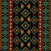 Aztec ethnic seamless pattern. Geometric native traditional. Design for background,carpet,wallpaper,clothing,wrapping,batic,fabric,vector illustraion.embroidery style. vector