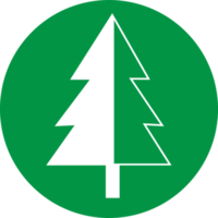 Weihnachtsbaum-Symbol-Zeichen-Design png