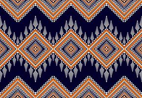 Geometric ethnic seamless pattern. Design for background,carpet,wallpaper,clothing,wrapping,batic,fabric,vector illustraion.embroidery style. vector