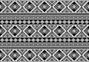 Aztec ethnic seamless pattern. Geometric ikat native traditional. Design for background,carpet,wallpaper,clothing,wrapping,batic,fabric,vector illustraion.embroidery style. vector