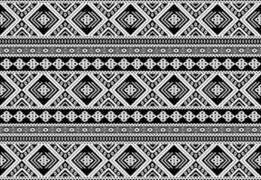 Aztec ethnic seamless pattern. Geometric ikat native traditional. Design for background,carpet,wallpaper,clothing,wrapping,batic,fabric,vector illustraion.embroidery style. vector