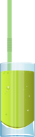 vaso de jugo fresco clipart diseño ilustración png