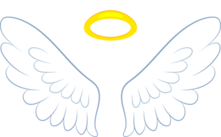 illustrazione di progettazione clipart ali d'angelo