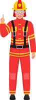 Feuerwehrmann-Clipart-Design-Illustration png