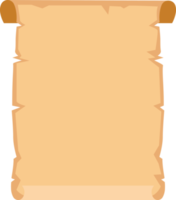 illustrazione di progettazione di clipart di scorrimento del papiro