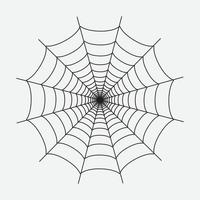telaraña para red de halloween, trampa. patrón de ilustración vectorial vector