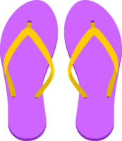 ilustración de diseño de imágenes prediseñadas de chanclas png