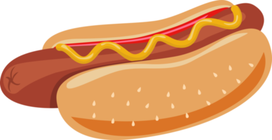ilustração de design de clipart de sanduíche realista