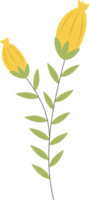 ilustração de design de clipart de flores png