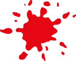 måla splatter clipart design illustration png