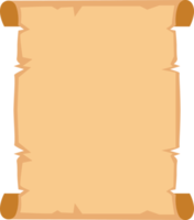 illustrazione di progettazione di clipart di scorrimento del papiro
