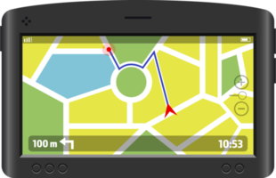 système de navigation gps clipart conception illustration png