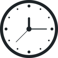 Uhr-Symbol-Clipart-Design-Illustration png