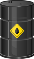 ilustração de design de clipart de barril de óleo