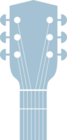 tête de guitare clipart conception illustration png