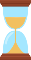 Hourglass clipart design illustration png