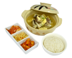 galbi tang es una sopa coreana de costillas de res