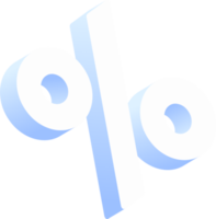 Discount and sale elements, 3D image. png