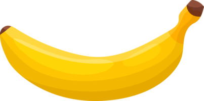 la banana è un frutto giallo. png