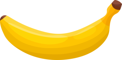 la banane est un fruit jaune. png