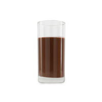 Cocoa glass cutout, Png file