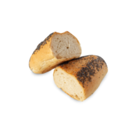 Multigrain bread cutout, Png file