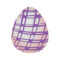 ilustração de ovos de páscoa pintados png