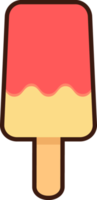 conjunto de sabrosos helados dulces, icono de helado png