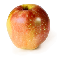 hermosa manzana roja sin fondo para el diseño