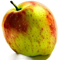 belle pomme rouge sans arrière-plan pour le design png