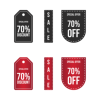Black and red sales badge. Discount sticker collection. Super offer 50 percent discount tag with black and red color. Super Sale discount coupon vector. Offer badge collection. Mega sale badge set. png
