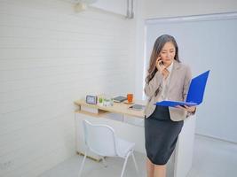 Modern business women in the office photo