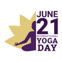 21 June yoga day vector design collection. Beautiful yoga day vector design collection with lotus flower. Women doing yoga vector for international yoga day. png