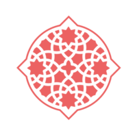 arabisch patroon badge frame cartoon png
