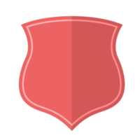 icono de marco de insignia en estilo plano png