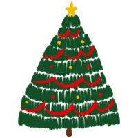 arbol de navidad dibujado a mano png