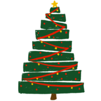 arbol de navidad dibujado a mano png