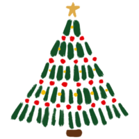 Hand Drawn Christmas Tree png