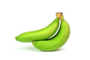 bananas isolate on white background. photo