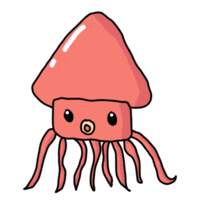 squid Animals ocean png